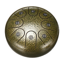 Carregar imagem no visualizador da galeria, Instrumento Handpan 6 Polegadas 8 Notas G Tune com Baquetas e Bolsa