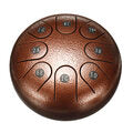 Carregar imagem no visualizador da galeria, Instrumento Handpan 6 Polegadas 8 Notas G Tune com Baquetas e Bolsa