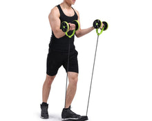 Carregar imagem no visualizador da galeria, Roda de abs com elástico para treino de força