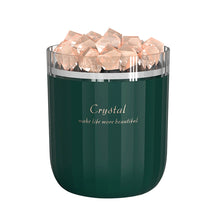 Carregar imagem no visualizador da galeria, Umidificador de aromaterapia de cristal portátil difusor de óleo essencial de aroma sem fio LED luz sal do Himalaia umidificador de névoa fria