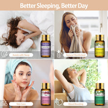 Carregar imagem no visualizador da galeria, Óleos Essenciais Puros 15 pcs Conjunto Presente Natural Planta Aroma Óleo Essencial Difusor Eucalipto Baunilha Hortelã Lavanda Rosa Tea Tree Oil