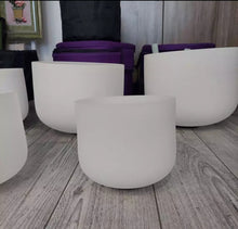 Carregar imagem no visualizador da galeria, Taças de cristal 7-12 polegadas conjunto de 7 peças CDEFGAB com saco.