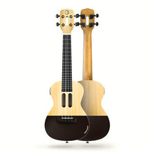 Carregar imagem no visualizador da galeria, Populele U1 23 inch 4-snarige slimme ukelele met APP-gestuurde LED-lamp Bluetooth Connect-cadeau
